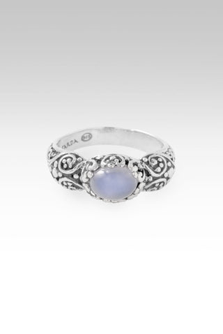 Praise & Hallelujah Thru It Ring™ in Chalcedony - Dinner - only found at SARDA™