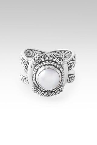 Praise & Hallelujah Thru It Ring™ in Freshwater Pearl - Dinner - only found at SARDA™