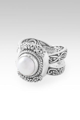 Praise & Hallelujah Thru It Ring™ in Freshwater Pearl - Dinner - only found at SARDA™