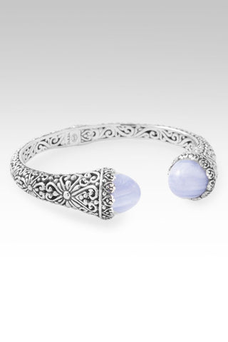 Praise & Hallelujah Thru It Tip - to - Tip Bracelet™ in Blue Lace Agate - Tip - to - Tip - only found at SARDA™