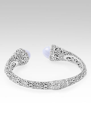 Praise & Hallelujah Thru It Tip - to - Tip Bracelet™ in Blue Lace Agate - Tip - to - Tip - only found at SARDA™