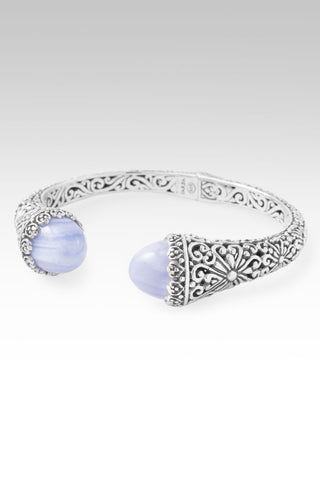 Praise & Hallelujah Thru It Tip - to - Tip Bracelet™ in Blue Lace Agate - Tip - to - Tip - only found at SARDA™