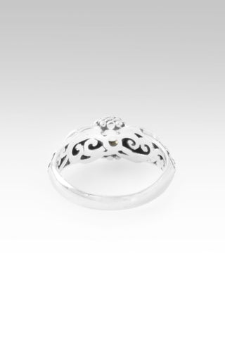 Praise to The Overcomer Ring II™ in Peridot - Stackable - only found at SARDA™