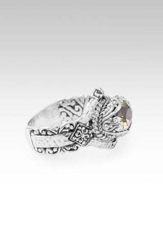 Pray Through It Ring™ in Canary Kunzite - Dinner - only found at SARDA™