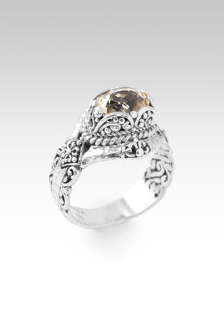 Pray Through It Ring™ in Canary Kunzite - Dinner - only found at SARDA™
