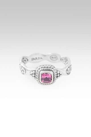 Pray Without Ceasing Ring™ in Magenta Spinel - Stackable - only found at SARDA™