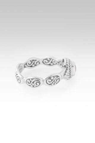 Pray Without Ceasing Ring™ in Pink Spinel - Stackable - only found at SARDA™