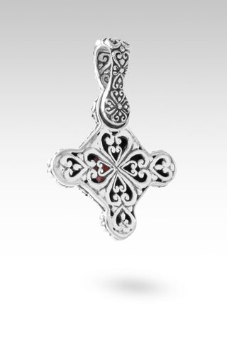 Praying for A Miracle Pendant™ in Ruby Kyanite Quartz - Single Stone - only found at SARDA™