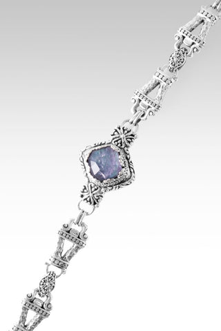 Praying for Breakthroughs Bracelet™ in Tanzanite Mother of Pearl Quartz - Multi Stone - only found at SARDA™