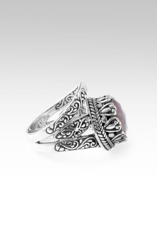 Praying for Deliverence Ring™ in Ruby Kyanite Quartz - Split Shank - only found at SARDA™