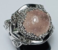 Praying for Power Revealed Ring™ in Cor-De-Rosa Morganite - Statement - only found at SARDA™
