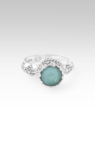 Proclaim Victory Ring™ in Mexican Turquoise Mother of Pearl Quartz - Dinner - only found at SARDA™