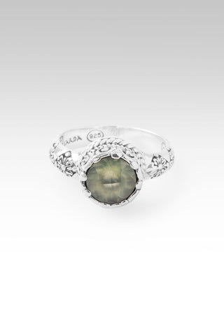Proclaim Victory Ring™ in Prehnite - Dinner - only found at SARDA™