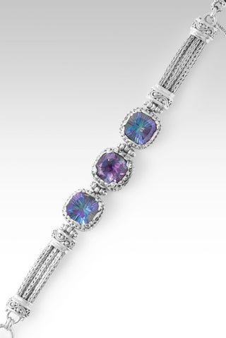 Prodigal Come Home Bracelet™ in Majestic Purple™ Mystic Quartz & Mocking Jay™ Mystic Quartz - Multi Stone - only found at SARDA™