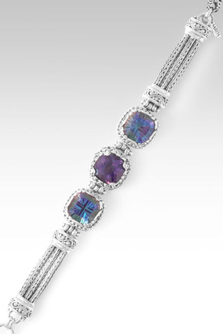 Prodigal Come Home Bracelet™ in Posey Violets™ Mystic Quartz & Mocking Jay™ Mystic Quartz - Multi Stone - only found at SARDA™