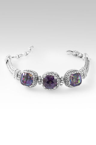 Prodigal Come Home Bracelet™ in Posey Violets™ Mystic Quartz & Mocking Jay™ Mystic Quartz - Multi Stone - only found at SARDA™
