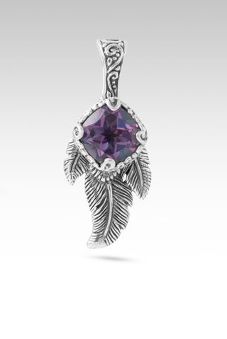 Promise Keeper, Always Pendant™ in Posey Violets™ Mystic Quartz - Single Stone - only found at SARDA™