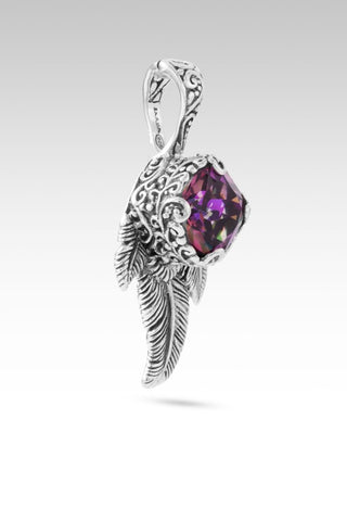 Promise Keeper, Always Pendant™ in Tempus Fugit™ Mystic Quartz - Single Stone - only found at SARDA™