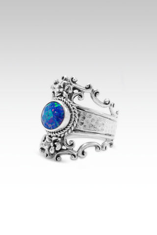 Promise of Restoration Ring™ in Cosmic Skies Simulated Opal - Statement - SARDA™