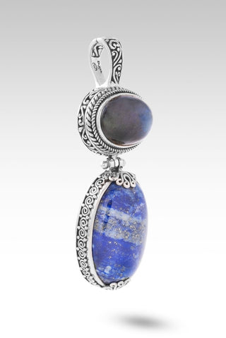 Quieted Storm Within Pendant™ in Lapis & Labradorite - Multi Stone - only found at SARDA™