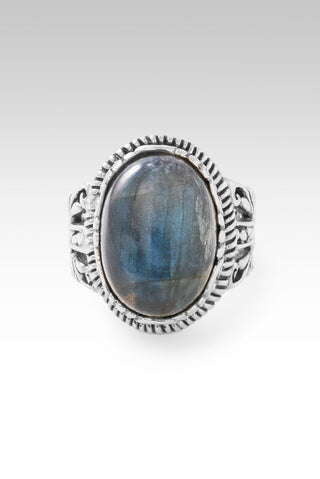 Quieted Storm Within Ring II™ in Labradorite - Dinner - only found at SARDA™