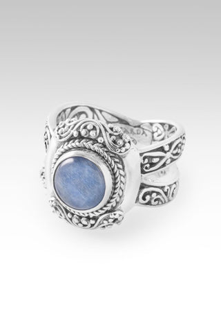 Quieted Storm Within Ring III™ in Blue Kyanite - Dinner - only found at SARDA™