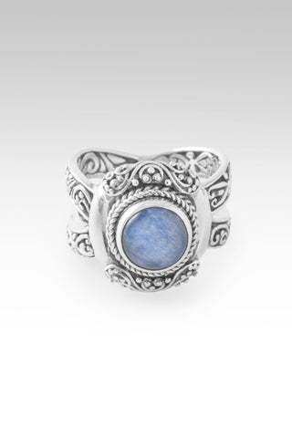 Quieted Storm Within Ring III™ in Blue Kyanite - Dinner - only found at SARDA™