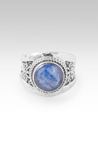 Quieted Storm Within Ring™ in Blue Kyanite - Dinner - only found at SARDA™