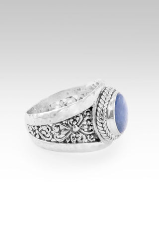 Quieted Storm Within Ring™ in Blue Kyanite - Dinner - only found at SARDA™
