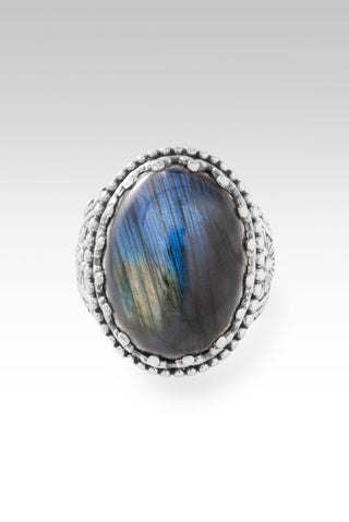 Quieted Storm Within Ring™ in Labradorite - Dinner - only found at SARDA™