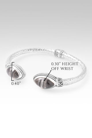 Radiant Hope Tip - to - Tip Bracelet™ in Black Zebra Jasper - Tip - to - Tip - only found at SARDA™