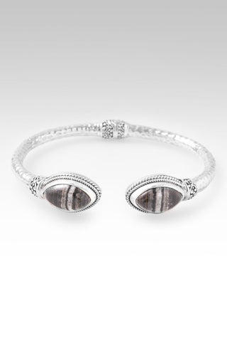 Radiant Hope Tip - to - Tip Bracelet™ in Black Zebra Jasper - Tip - to - Tip - only found at SARDA™