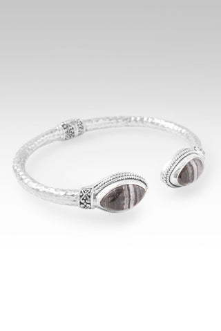 Radiant Hope Tip - to - Tip Bracelet™ in Black Zebra Jasper - Tip - to - Tip - only found at SARDA™