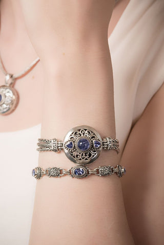 Receive Love Beloved Bracelet™ in Tanzanite - Multi Stone - only found at SARDA™