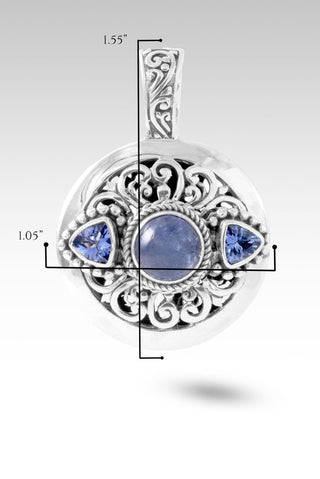 Receive Love Beloved Pendant™ in Tanzanite - Multi Stone - only found at SARDA™