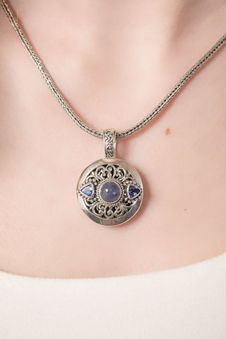Receive Love Beloved Pendant™ in Tanzanite - Multi Stone - only found at SARDA™