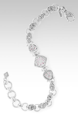 Redeemed by Grace Bracelet™ in Rose Pink Lab Created Sapphire & Light Pink Lab Created Sapphire - Multi Stone - only found at SARDA™