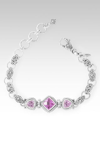 Redeemed by Grace Bracelet™ in Rose Pink Lab Created Sapphire & Light Pink Lab Created Sapphire - Multi Stone - only found at SARDA™