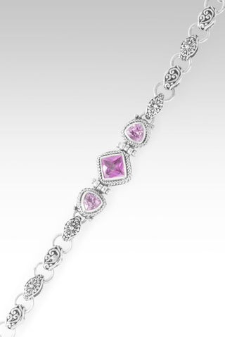 Redeemed by Grace Bracelet™ in Rose Pink Lab Created Sapphire & Light Pink Lab Created Sapphire - Multi Stone - only found at SARDA™