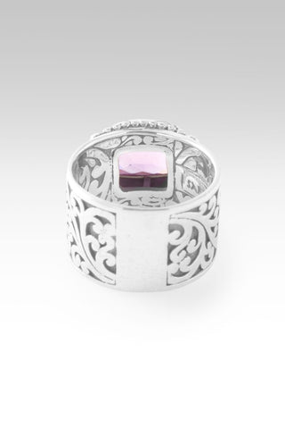 Redeemed by Grace Ring II™ in Rose Pink Lab Created Sapphire - Dinner - only found at SARDA™