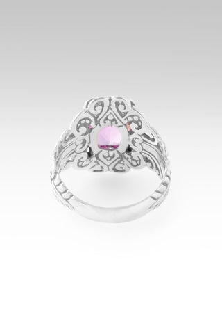 Redeemed by Grace Ring III™ in Rose Pink Lab Created Sapphire - Dinner - only found at SARDA™