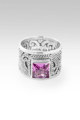 Redeemed by Grace Ring™ in Rose Pink Lab Created Sapphire - Dinner - only found at SARDA™