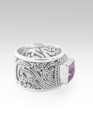 Redeemed by Grace Ring™ in Rose Pink Lab Created Sapphire - Dinner - only found at SARDA™