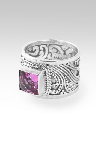 Redeemed by Grace Ring™ in Rose Pink Lab Created Sapphire - Dinner - only found at SARDA™