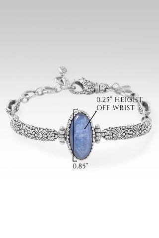 Rejoice Always Bracelet™ in Blue Kyanite - Single Stone - only found at SARDA™