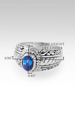 Rejoice Always Ring™ in Blue Kyanite - Dinner - only found at SARDA™