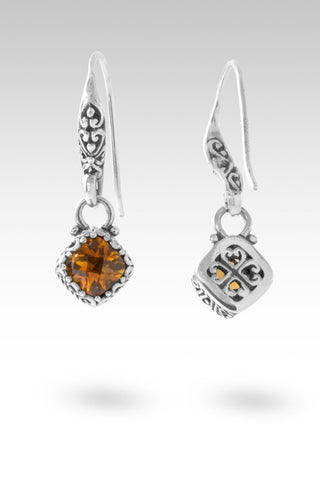 Rejoice Earrings™ in Citrine - Bali Wire - only found at SARDA™