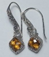 Rejoice Earrings™ in Citrine - Bali Wire - only found at SARDA™