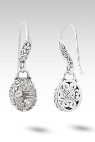 Rejoice Earrings™ in White Quartz - Bali Wire - only found at SARDA™