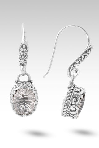 Rejoice Earrings™ in White Quartz - Bali Wire - only found at SARDA™